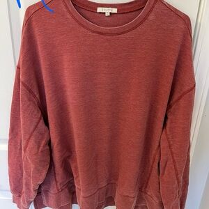 ZSupply Casual Red Sweatshirt